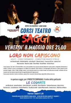 SAGGIO - Loro non capiscono